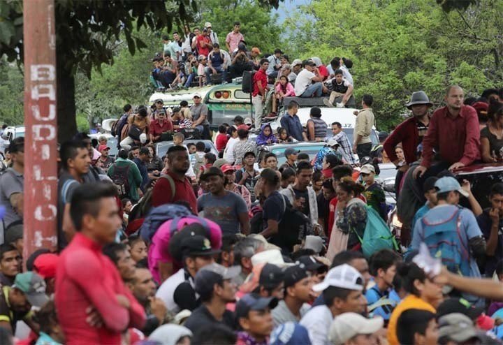Detienen a quinto migrante de caravana de Honduras por el delito de estafa