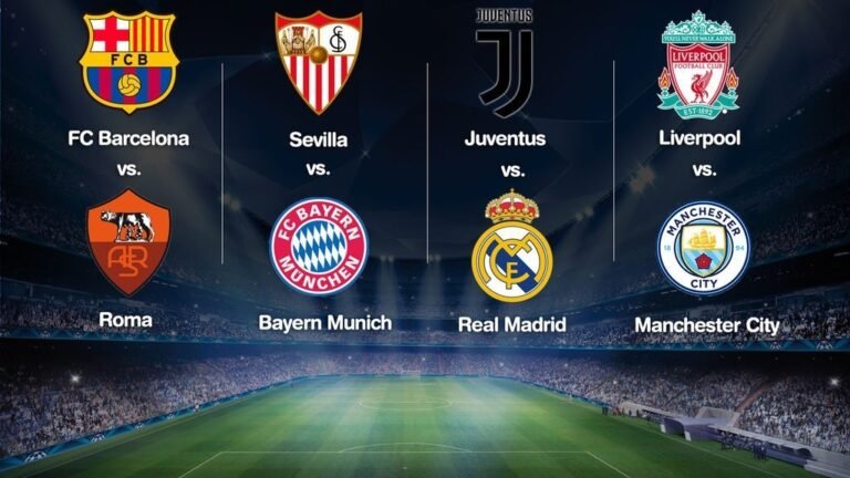 Barça-Roma, Sevilla-Bayern y Juventus-Real Madrid en los cuartos de la Champions
