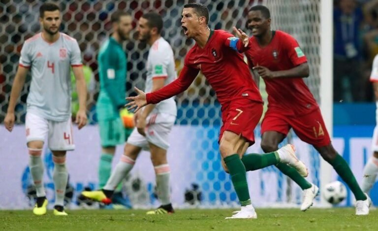 Cristiano Ronaldo frustra la remontada de España