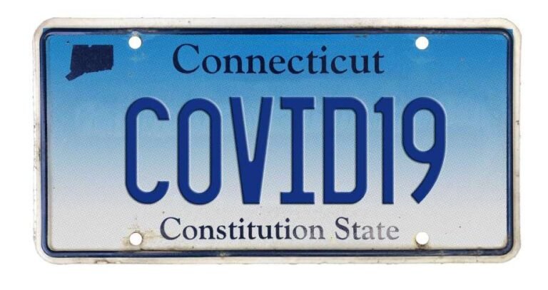 CT lanza placas de autos relacionadas con el COVID-19