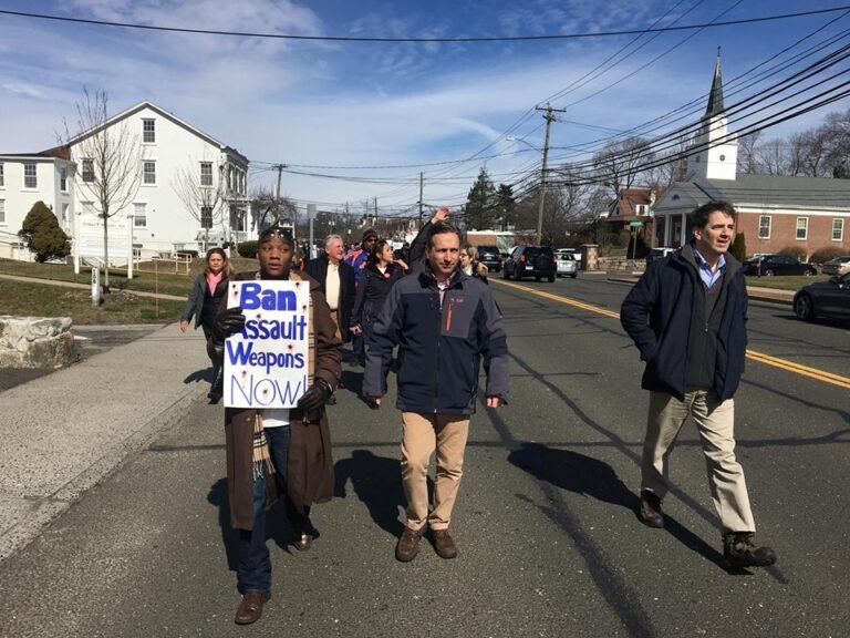 Cientos asisten a marcha para exigir mayor control de armas