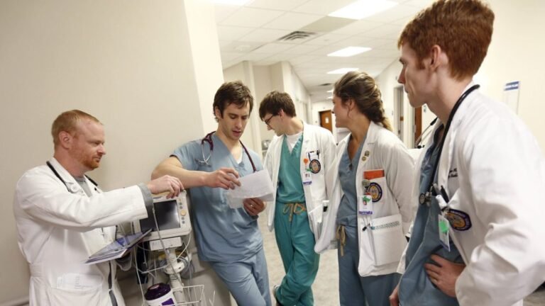 Estudiantes de medicina esperan sus licencias para ayudar al esfuerzo contra el coronavirus