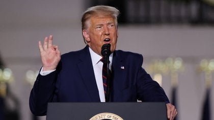 Donald Trump criticó a Joe Biden por no apoyar el envío de la Guardia Nacional a Portland para controlar las protestas (REUTERS/Carlos Barría)