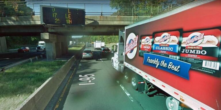 Levantarán puente sobre I-95 porque a menudo es alcanzado por camiones