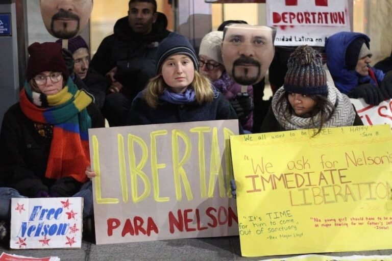 Protestan por rechazo de solicitud de asilo de inmigrante
