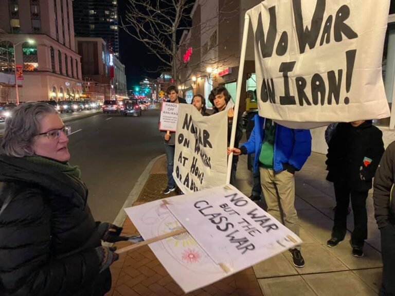 Se unen para decir “No” a guerra contra Irán
