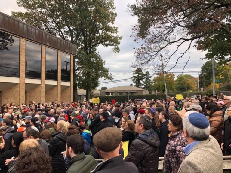 Vigilia para repudiar ataque armado a sinagoga en Pittsburg