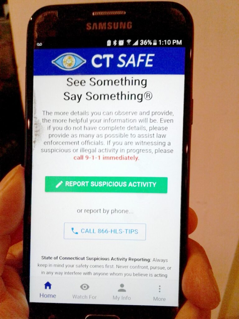CT lanza nueva aplicación para reportar actividad sospechosa