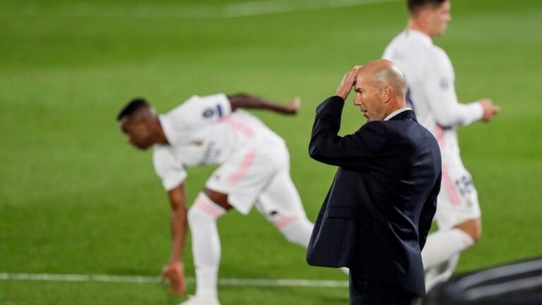 Zidane: “Noto el apoyo de mis jugadores”