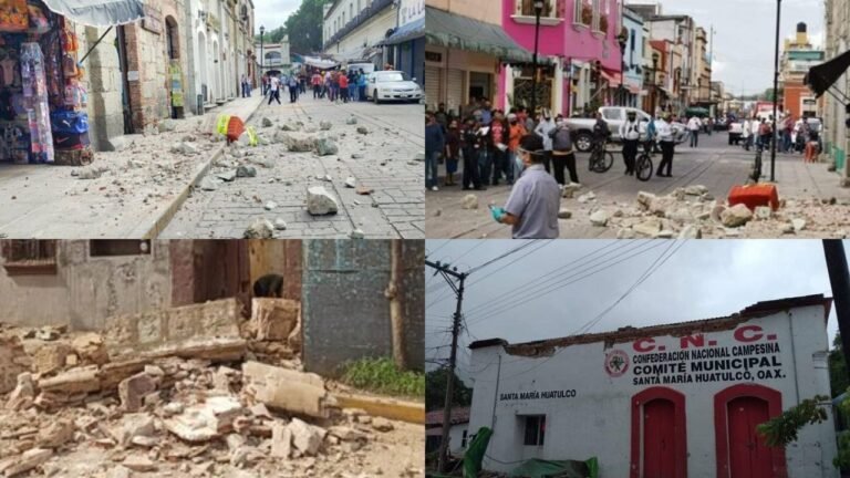Un terremoto de magnitud 7.5 sacude el sur de México