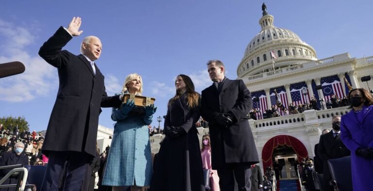El presidente Joe Biden llama a los estadounidenses a “empezar de nuevo”