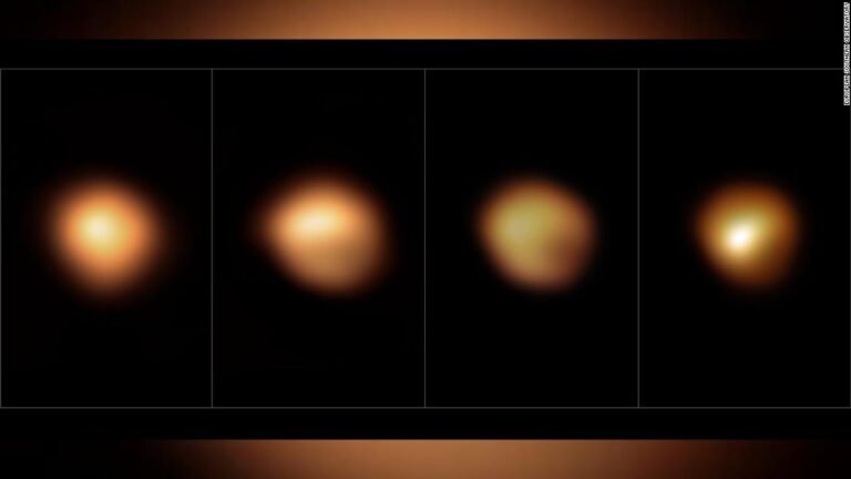 Resuelto el misterio de la disminución de brillo de la estrella Betelgeuse