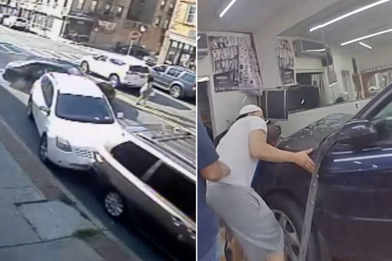 Video muestra el dramático rescate de un bebé atrapado debajo de un auto