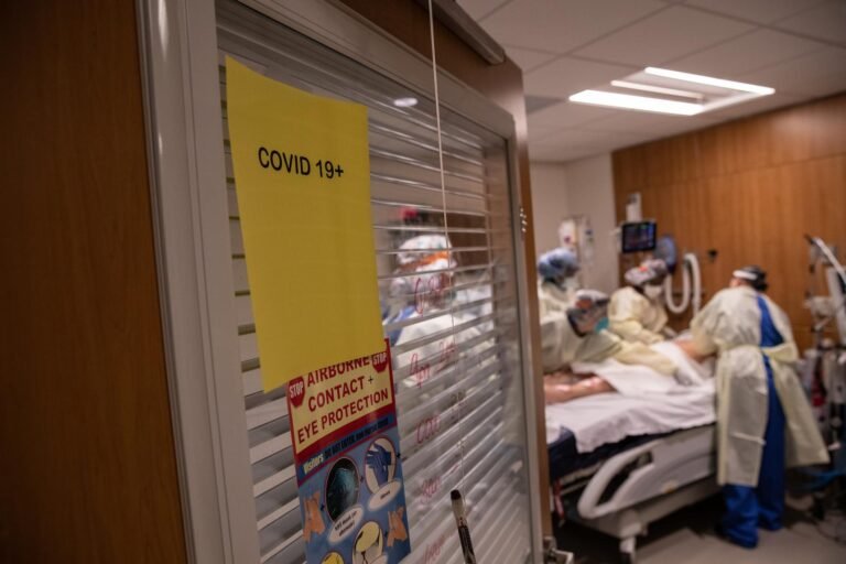 Hospitalizaciones por COVID-19 aumentan levemente