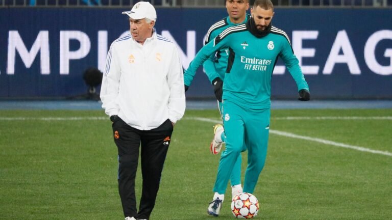 Karim Benzema se prueba, pero sigue siendo duda para el derbi contra Atlético de Madrid