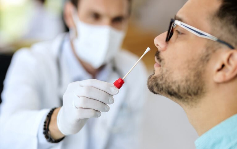Baja tasa de infecciones por COVID-19