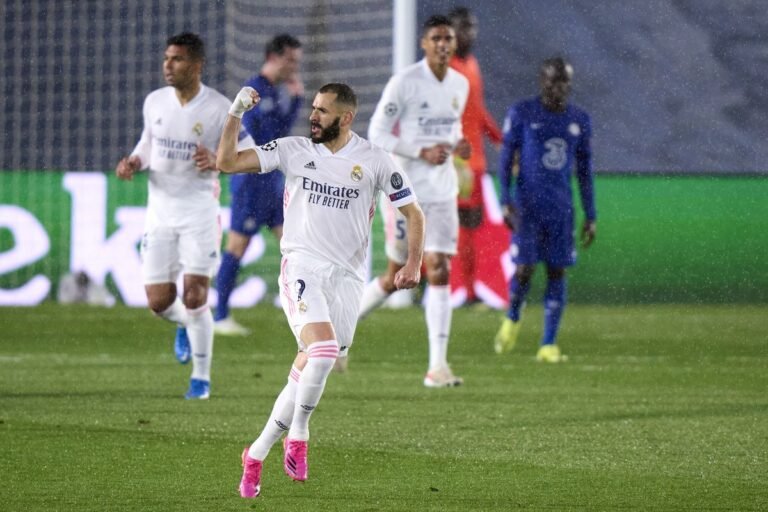 Chelsea-Real Madrid y Manchester City-Atlético de Madrid en semifinales de la Champions League; Barcelona-Eintracht Frankfurt en la Europa League