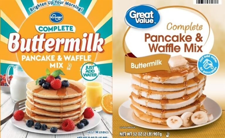 Mezcla para panqueques y waffles retirada por restos de cable