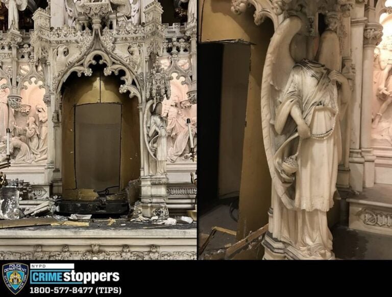 Roban de iglesia tabernáculo valorado en $2 millones de dólares