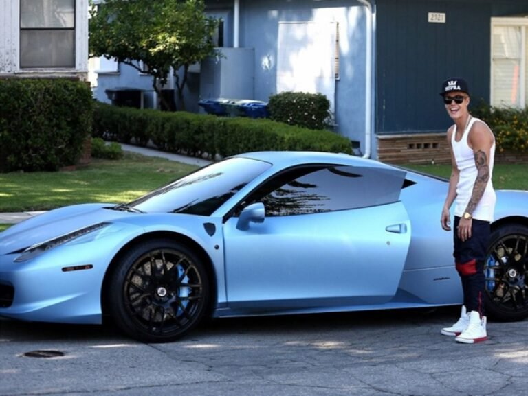 Ferrari no le venderá más carros a Justin Bieber