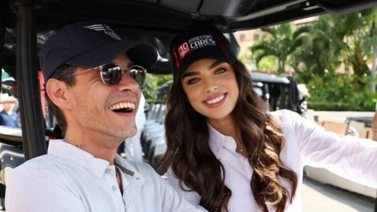 Mark Anthony y Nadia Ferreira celebran su compromiso