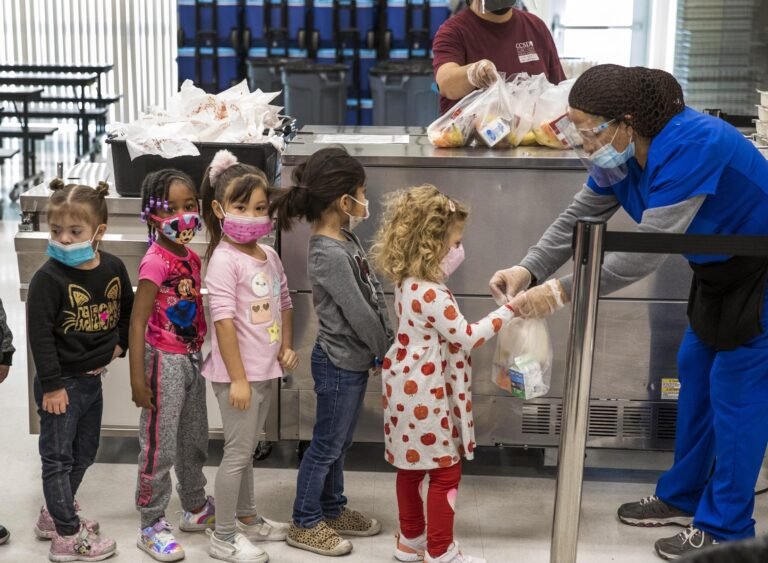 Continuarán las comidas escolares gratuitas