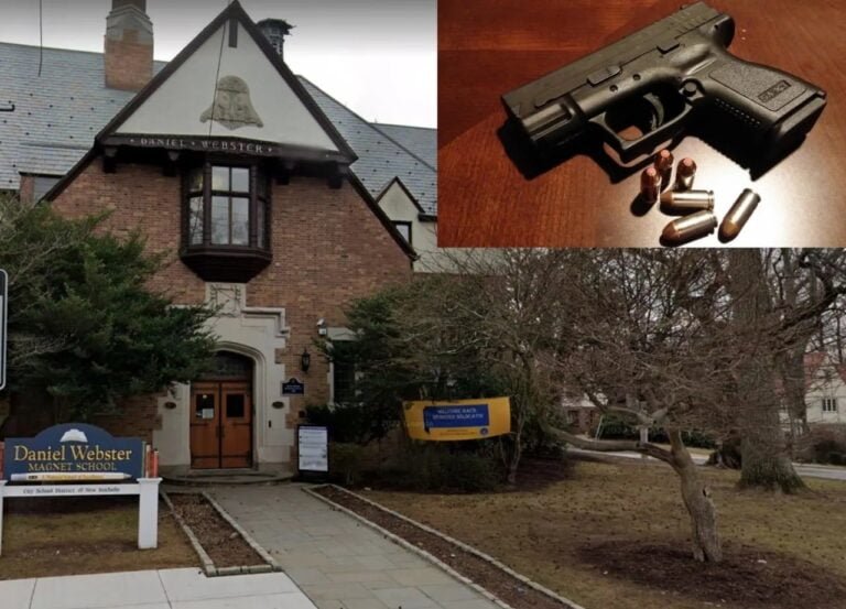 Encuentran arma cerca de la escuela primaria