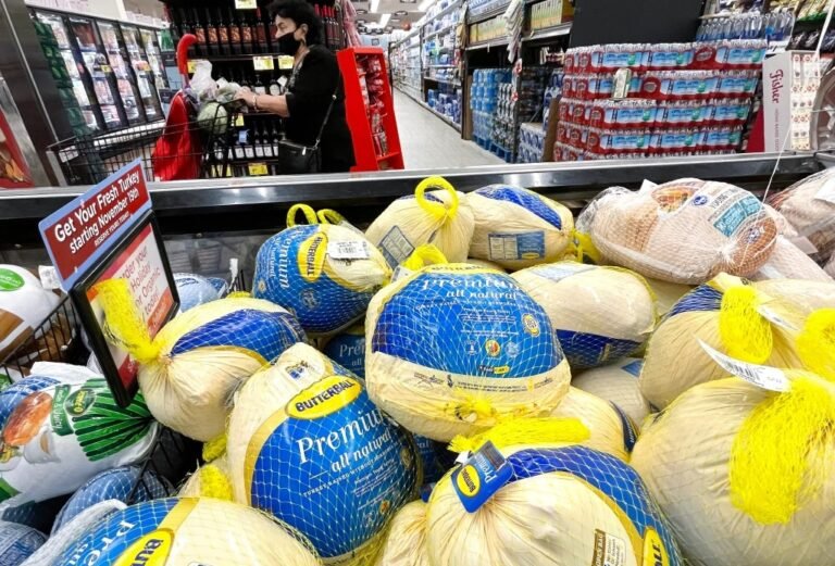 Familias pagarán más por el pavo  de Acción de Gracias de este año, según los expertos en economía