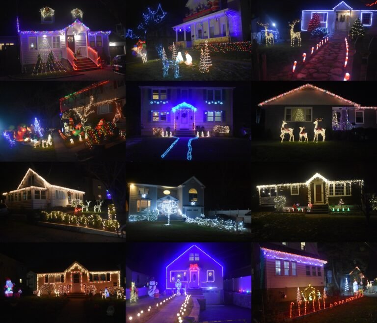 Magia llega a las casas con las luces de Navidad