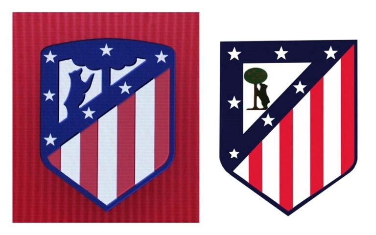 El Atlético de Madrid recuperará su escudo anterior en la temporada 2024-2025