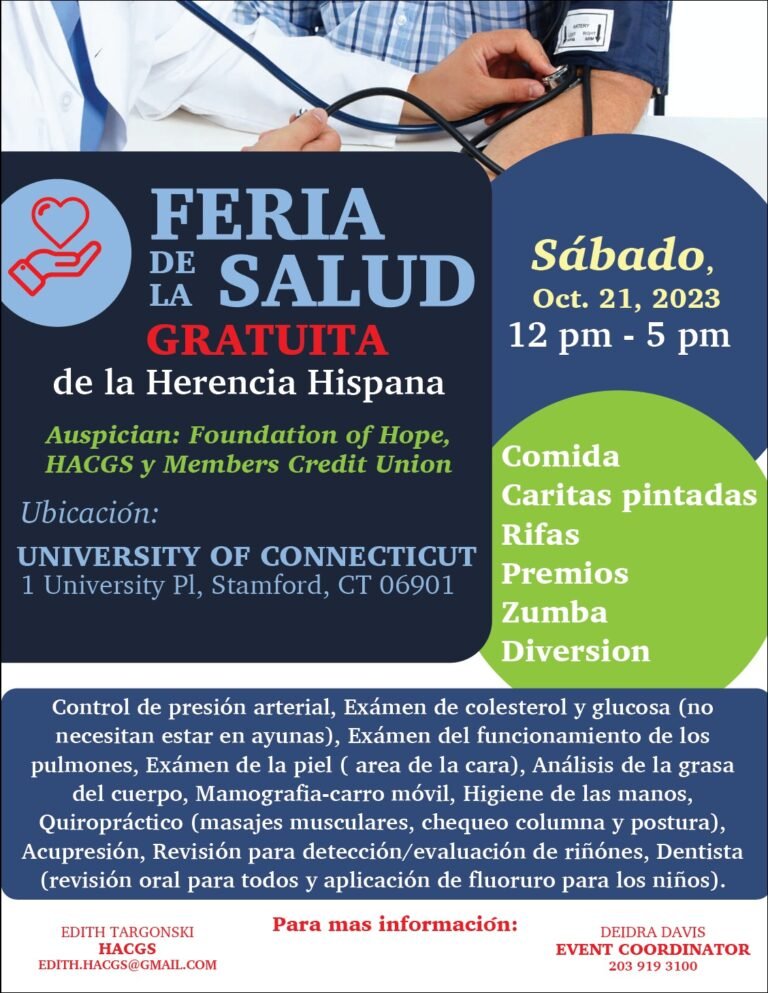 Exámenes gratuitos en Feria Hispana de la Salud