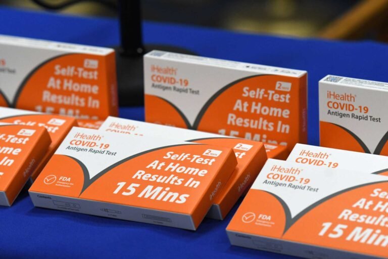 Disponibles más pruebas caseras gratuitas de COVID-19