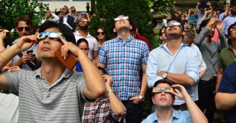 Eventos para ver el eclipse solar