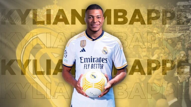 Kylian Mbappé, nuevo jugador del Real Madrid