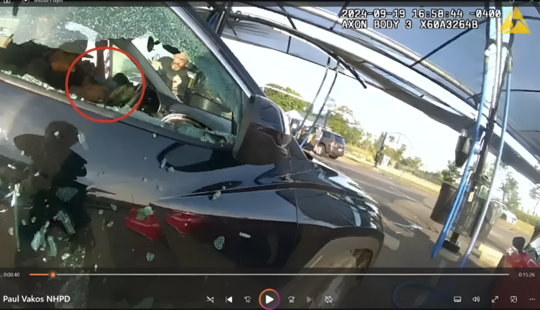 Videos muestran cómo policía mata a tiros a hombre