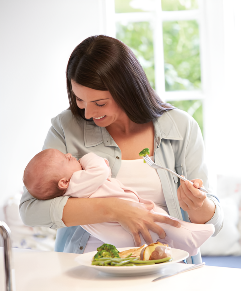 Ayuda nutricional para mujeres y niños