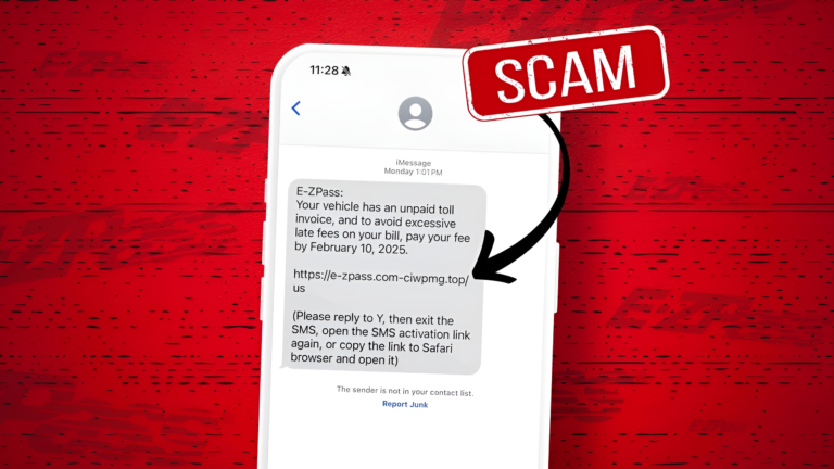 Estafadores envían mensajes de texto advirtiendo sobre peajes no pagados