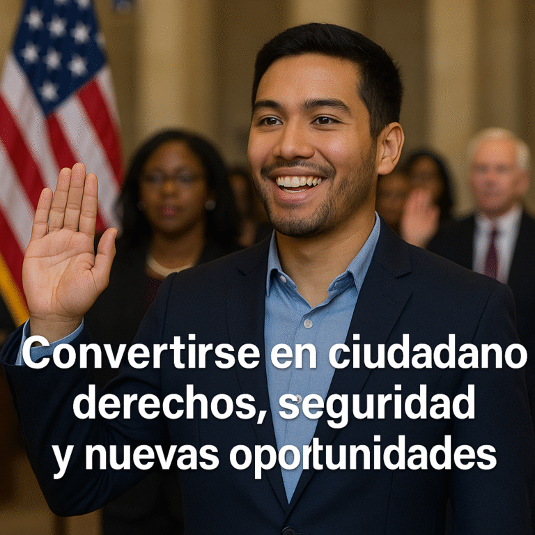 Convertirse en ciudadano estadounidense: un paso hacia más derechos, estabilidad y oportunidades