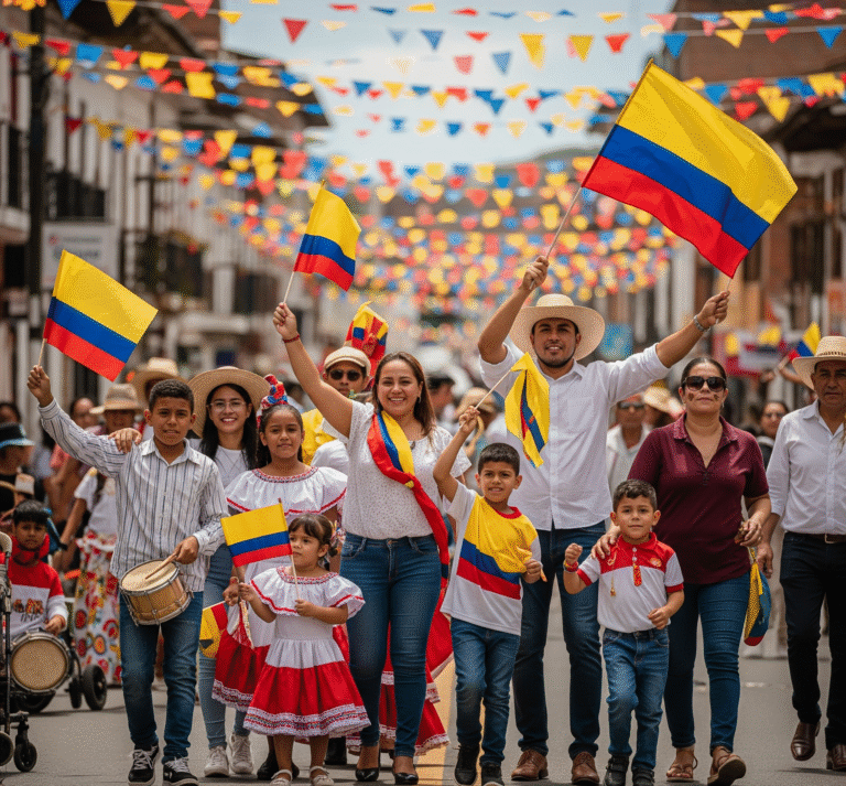 Celebración Día de la Independencia de Colombia