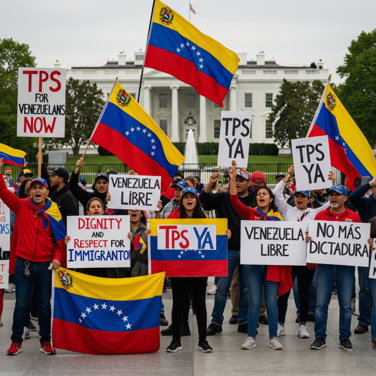 Estados Unidos retiró el Estatus de Protección Temporal para los migrantes venezolanos