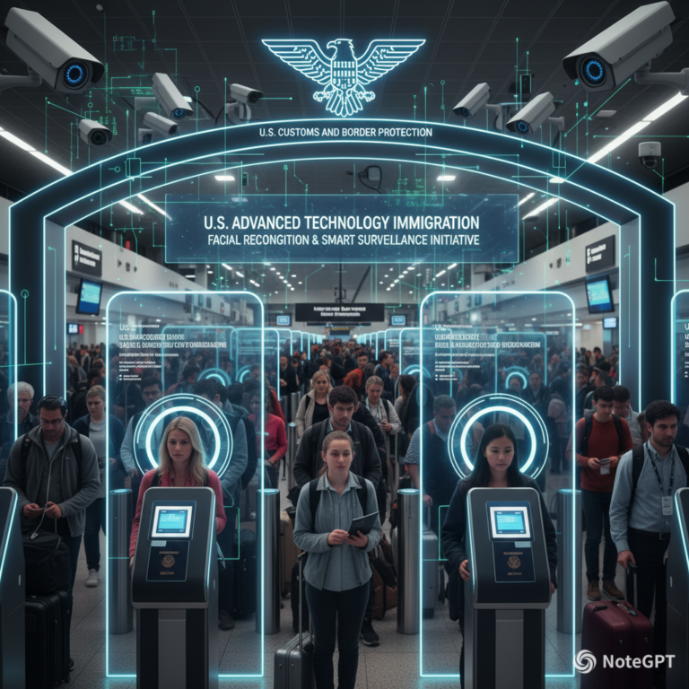 EEUU impulsa tecnología avanzada en controles migratorios: auge del reconocimiento facial y vigilancia inteligente