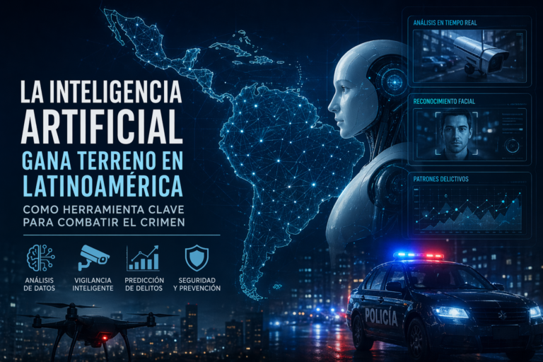 La inteligencia artificial gana terreno en Latinoamérica como herramienta clave para combatir el crimen