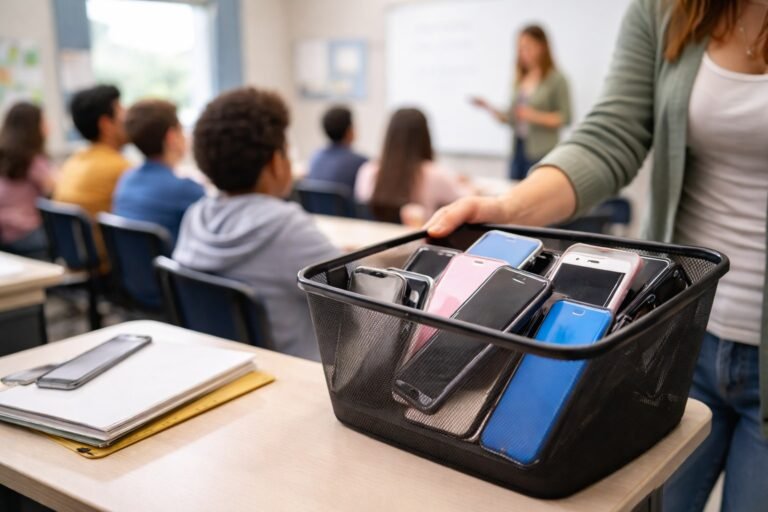 Expertos respaldan prohibición total de celulares durante la jornada escolar