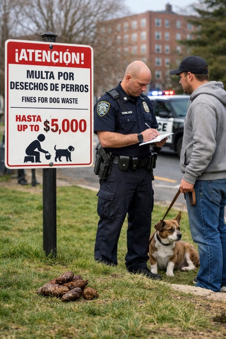 Fuertes multas por no limpiar desechos de perros