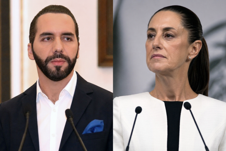 Bukele y Sheinbaum vuelven a encabezar el ranking de aprobación presidencial en América Latina