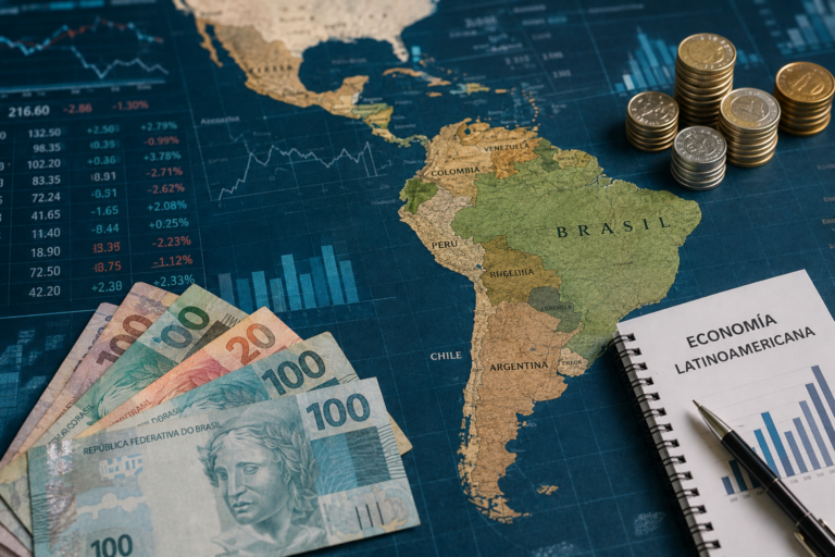 Latinoamérica mantiene un crecimiento moderado, pero enfrenta desafíos por inflación, deuda e incertidumbre global