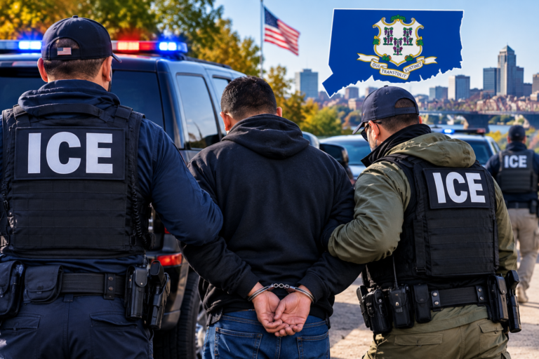 ICE confirma 118 arrestos durante operación de cuatro días en CT